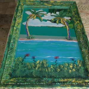 antique mirror