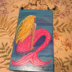 mermaid plaque