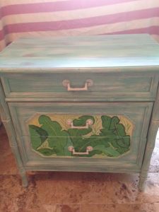 small palm chest