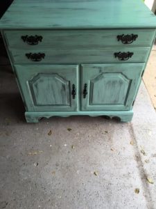 green-distressed-cabinet